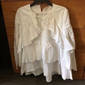 Zara Ruffle Shirt
